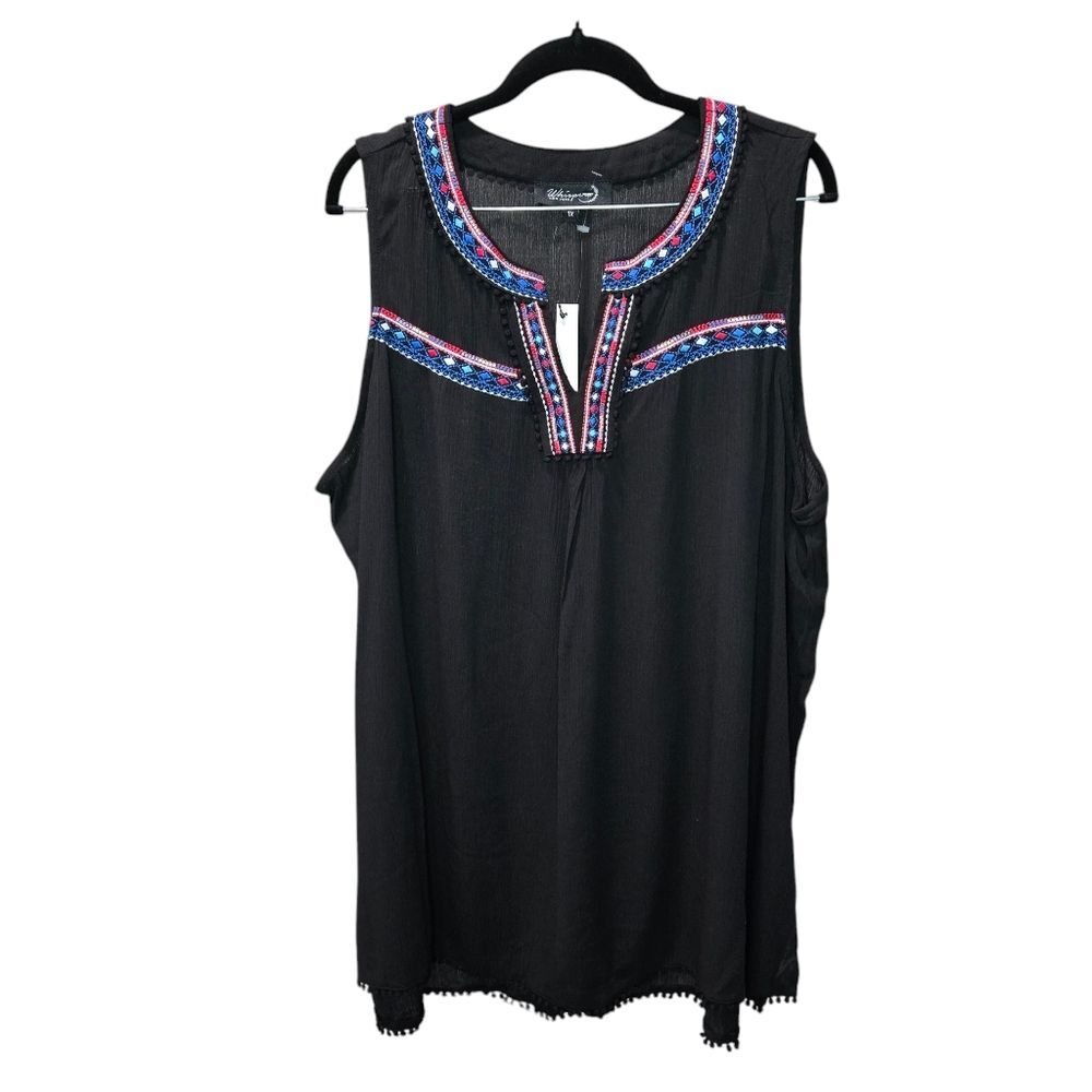 Whispers New York Sleeveless Top